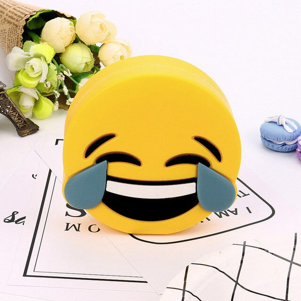 Cartoon Cute Emoji 3000mAh Power Bank